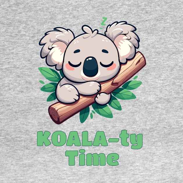 Cute little Koala Bear Catching Quality Time Sleeping by MunMun